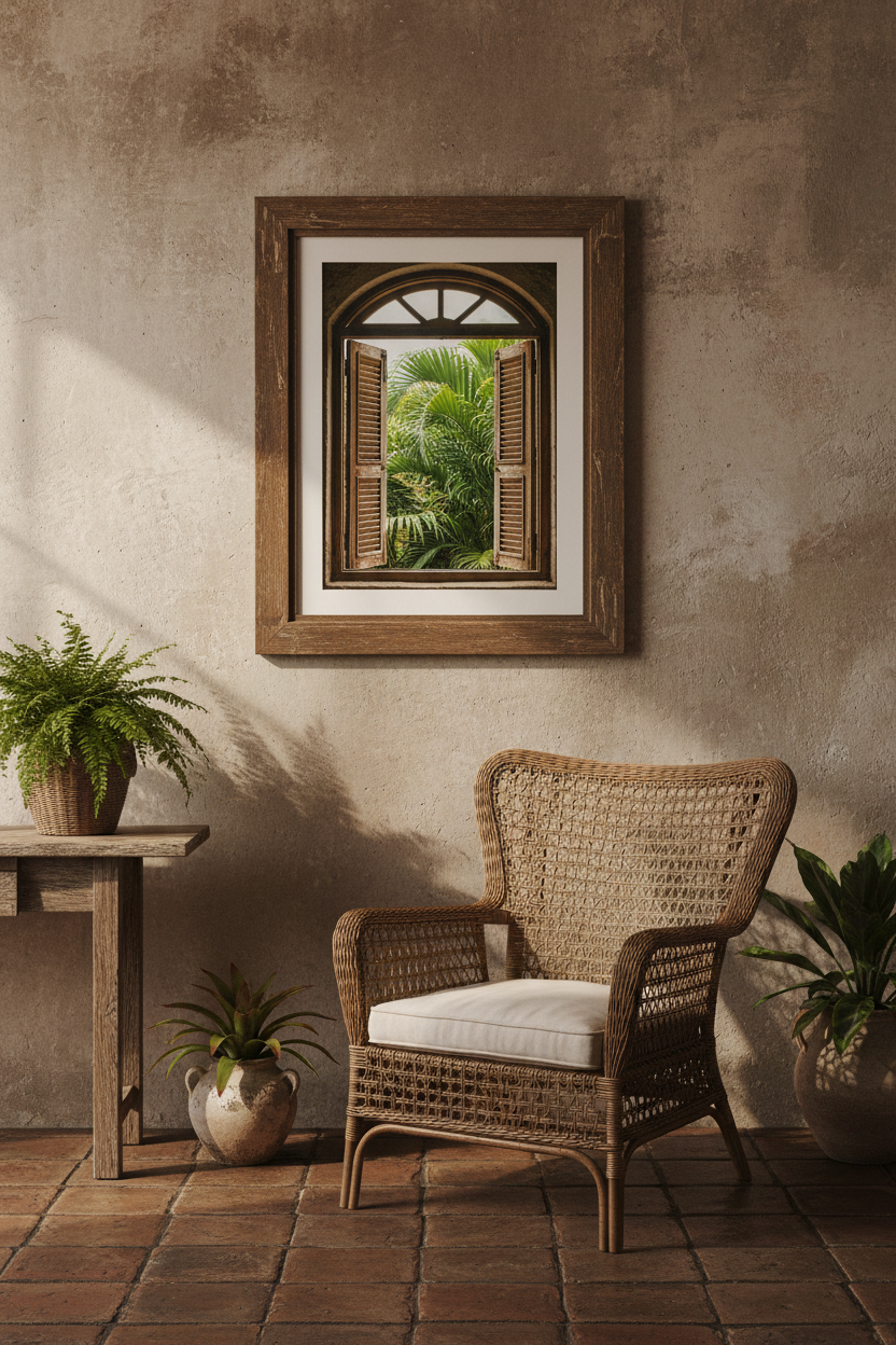 Janela Colonial — Arte Digital
