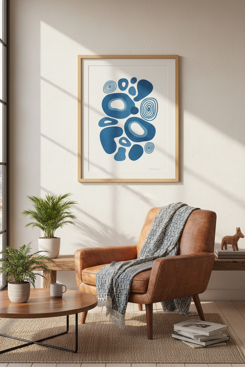 Fachada Azul — Arte Digital